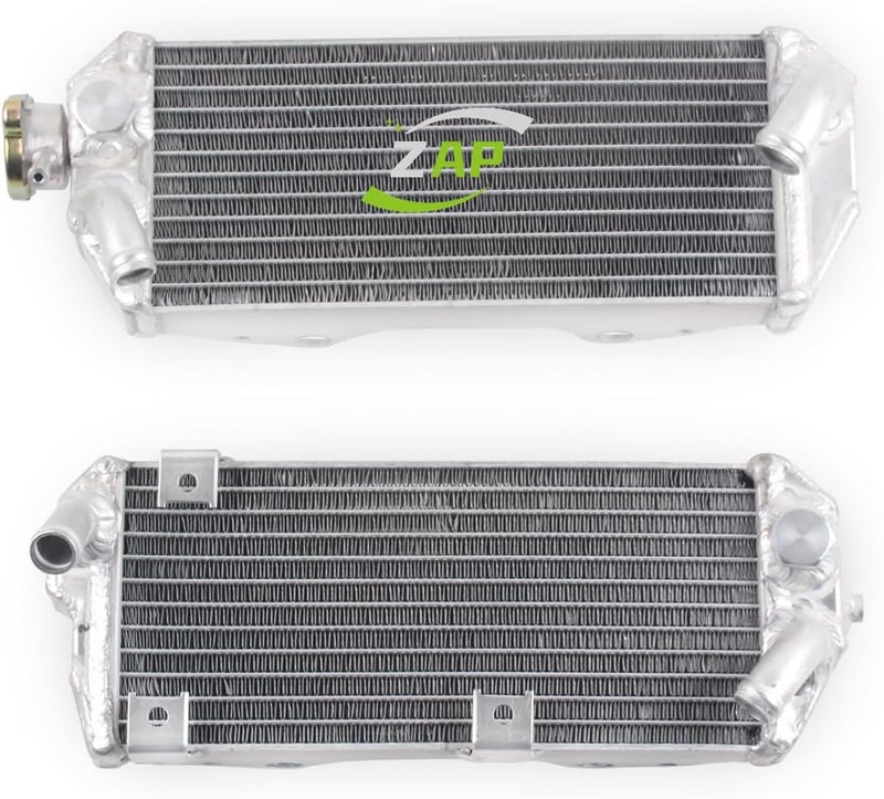ZAP Performance ZAP Full Aluminum Radiator Compatible with 2005 06 07 08 09 10 11 12 13 14 15 2016 SUZUKI DRZ400S / DRZ400SM - Image 3
